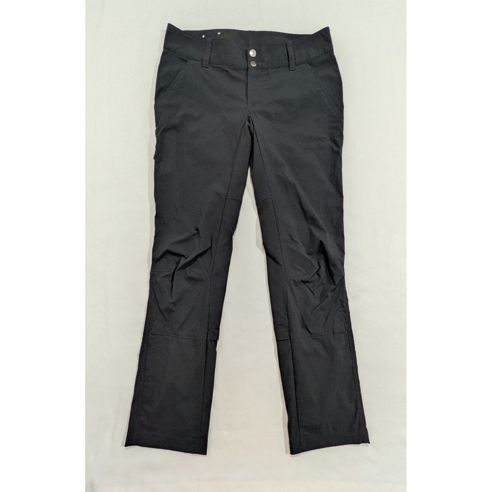 Columbia Omni-Shield Black Hiking Pants Convertible Roll Up Women's 4 SHORT
